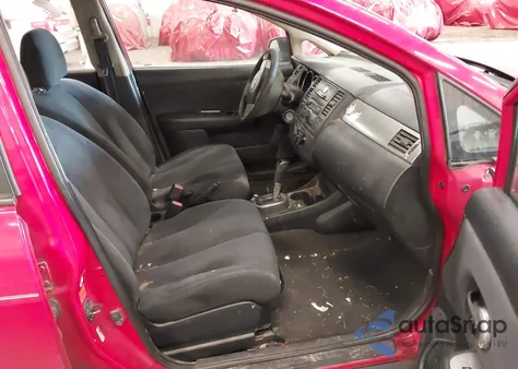 2007 Nissan Versa 1.8S из США, поврежденный, VIN 3N1BC13E17L439236